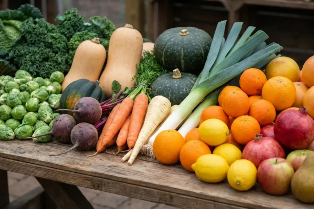 verduras de invierno